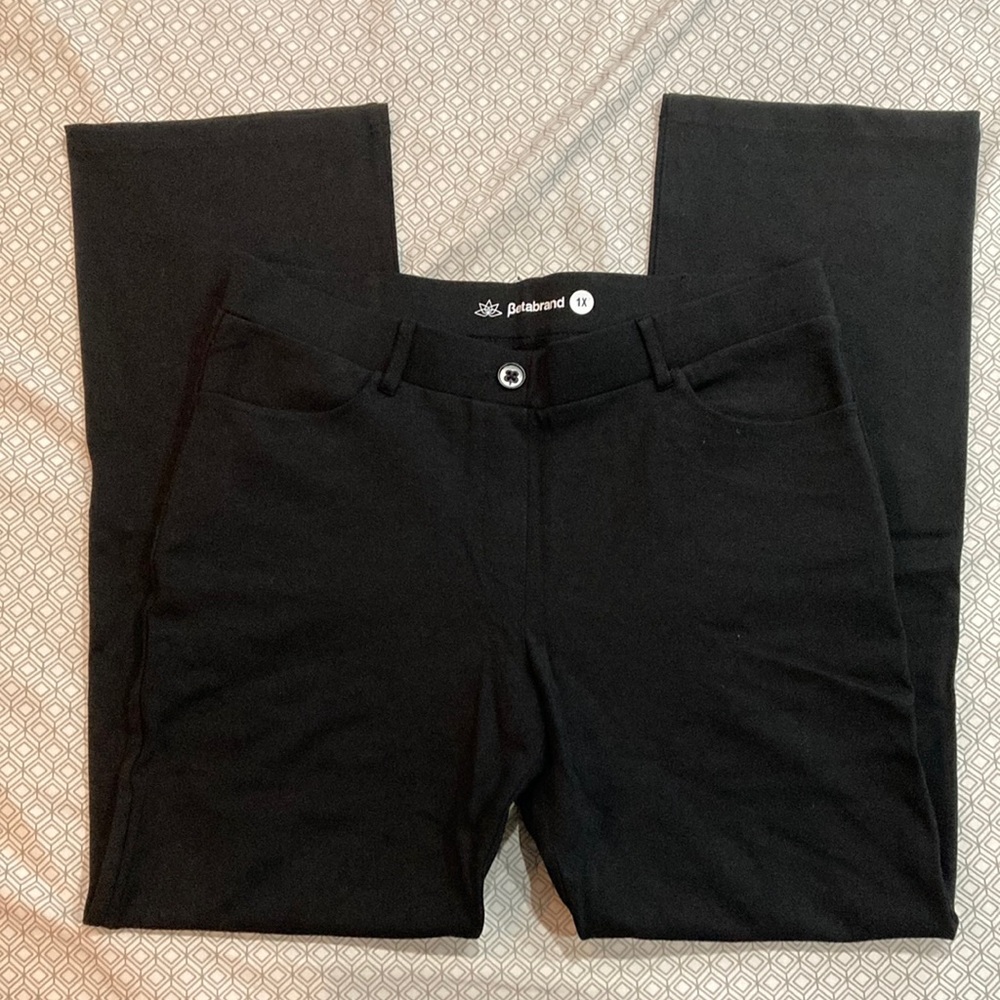 Like New Betabrand Bootcut Dress Pants. 1X